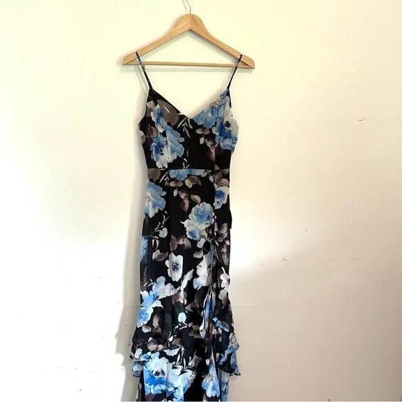 New Lulu’s Artwin Floral Maxi Gown Dress - Picture 2 of 11